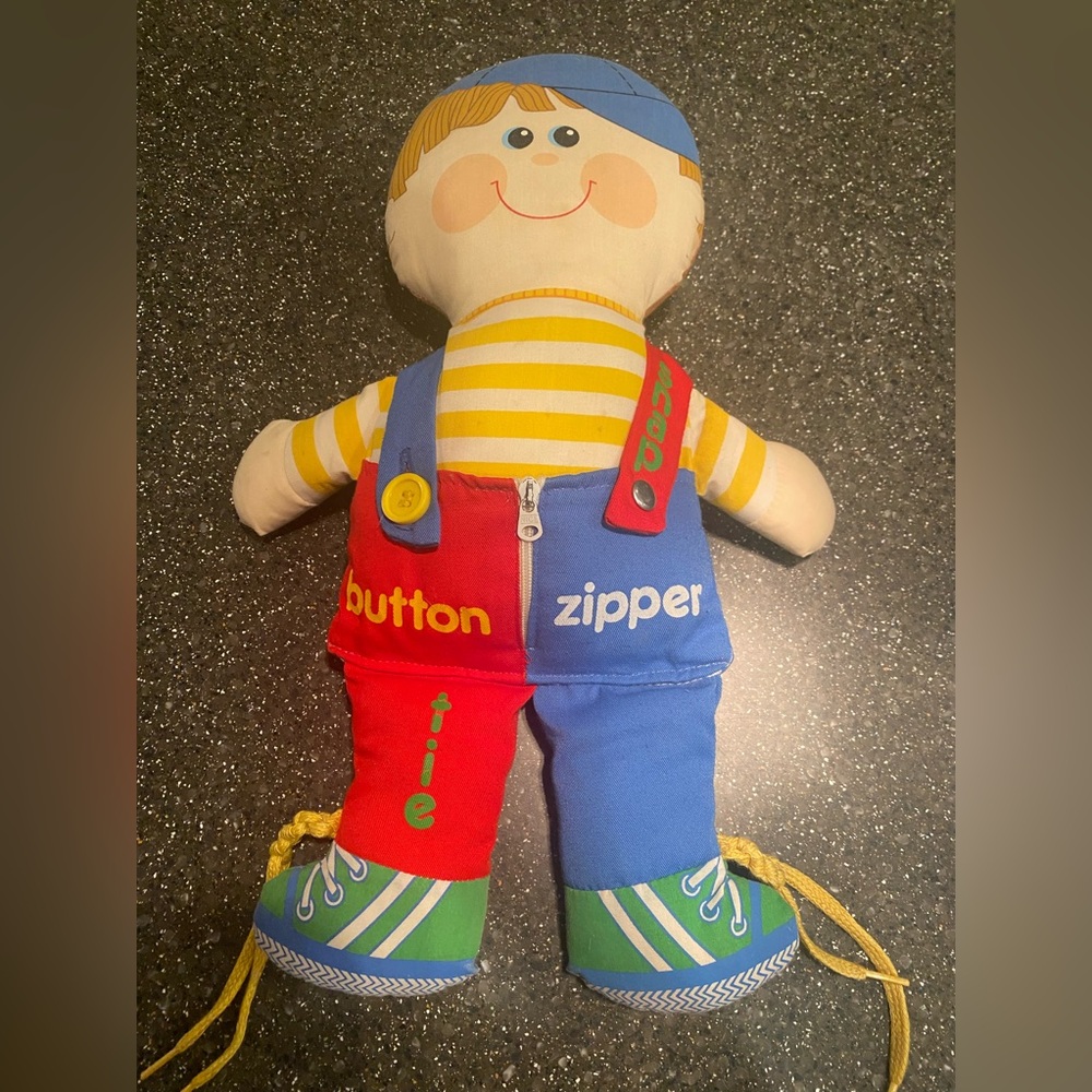 VTG 1983 Playskool Dapper Dan Dress Me Doll